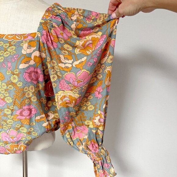 Easel Square Neck Blouse - Picture 3 of 10